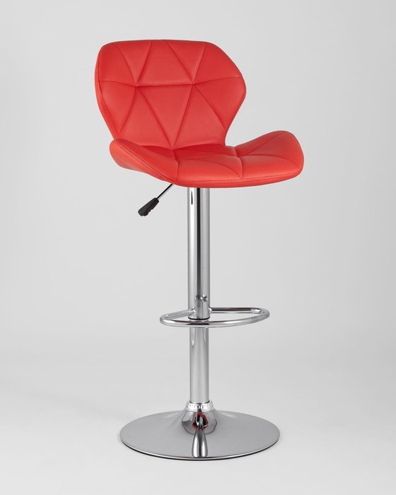 Стул барный Бон красного цвета - купить Барные стулья по цене 7290.0