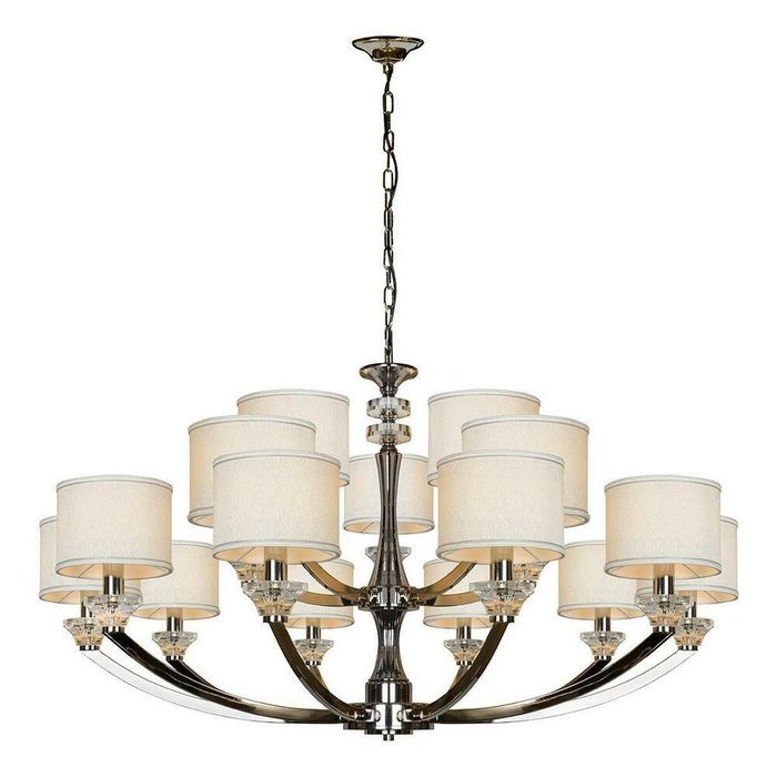 Подвесная люстра iLamp Oxford 85175/10+5 CR Подвесная люстра iLamp Oxford 85175/10+5 CR