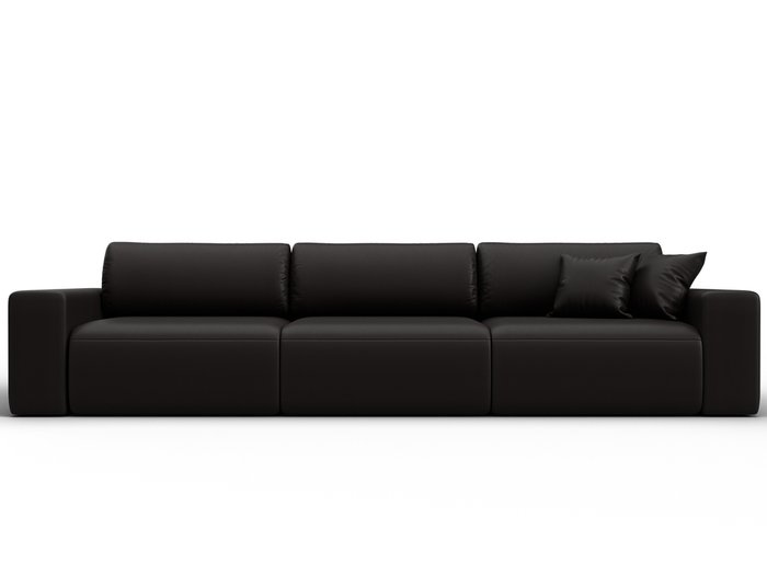 Диван-кровать Лига 036 Классик Лонг темно-коричневого цвета (экокожа) - купить Прямые диваны по цене 107990 Диван-кровать Лига 036 Классик Лонг темно-коричневого цвета (экокожа) - купить Прямые диваны по цене 107990