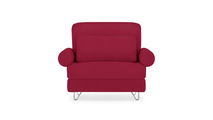 Кресло Багамы красного цвета - лучшие Интерьерные кресла в INMYROOM