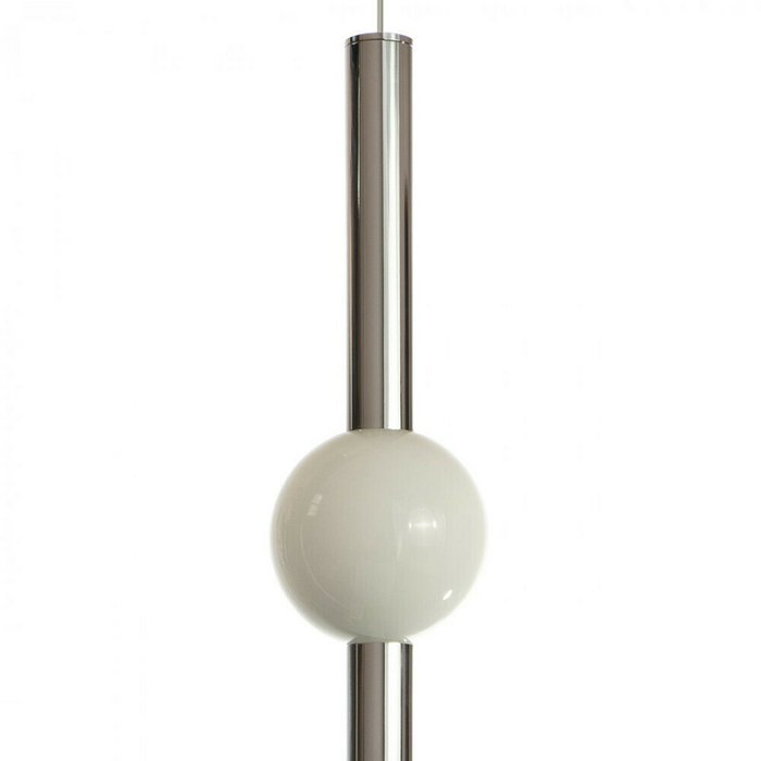 Подвесной светодиодный светильник Crescent бело-серого цвета - купить Подвесные светильники по цене 12300.0