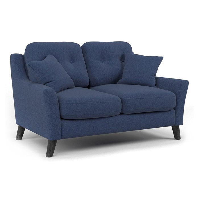 Диван Raf ST двухместный синего цвета - купить Прямые диваны по цене 40600.0