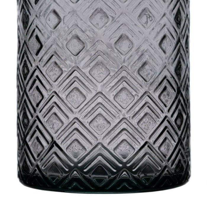 Ваза для цветов Серый переработанное стекло 9 x 9 x 16 cm - купить Вазы  по цене 2798.0