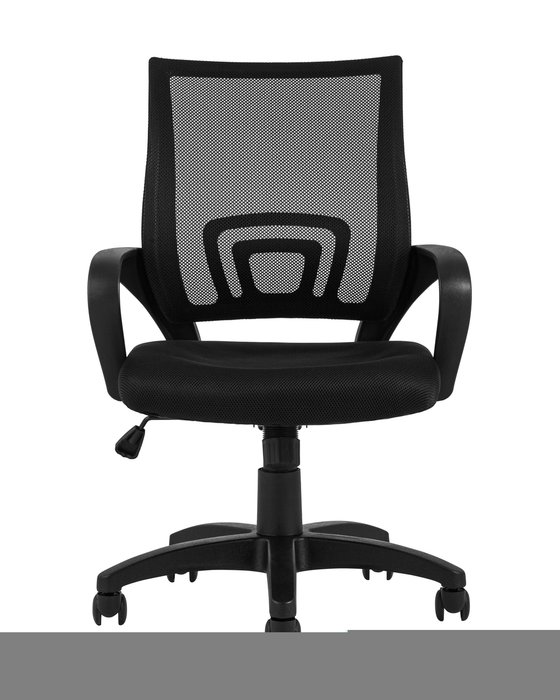 Кресло офисное Top Chairs Simple черного цвета - купить Офисные кресла по цене 5147.0