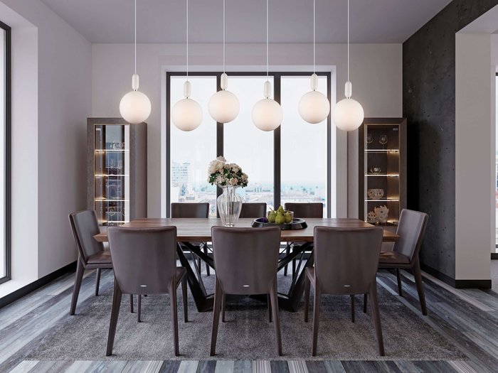Подвесной светильник Lumina Deco Orito LDP 1219-300 WT+WT - купить Подвесные светильники по цене 3061.0
