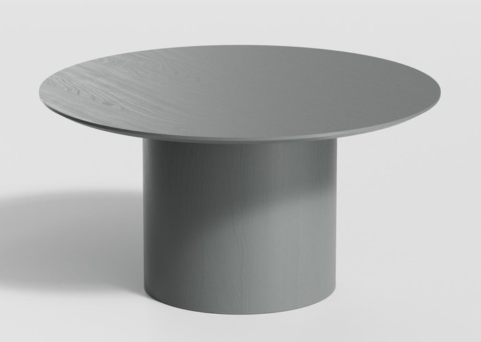 Столик журнальный Type D80 серого цвета - купить Журнальные столики по цене 35900.0
