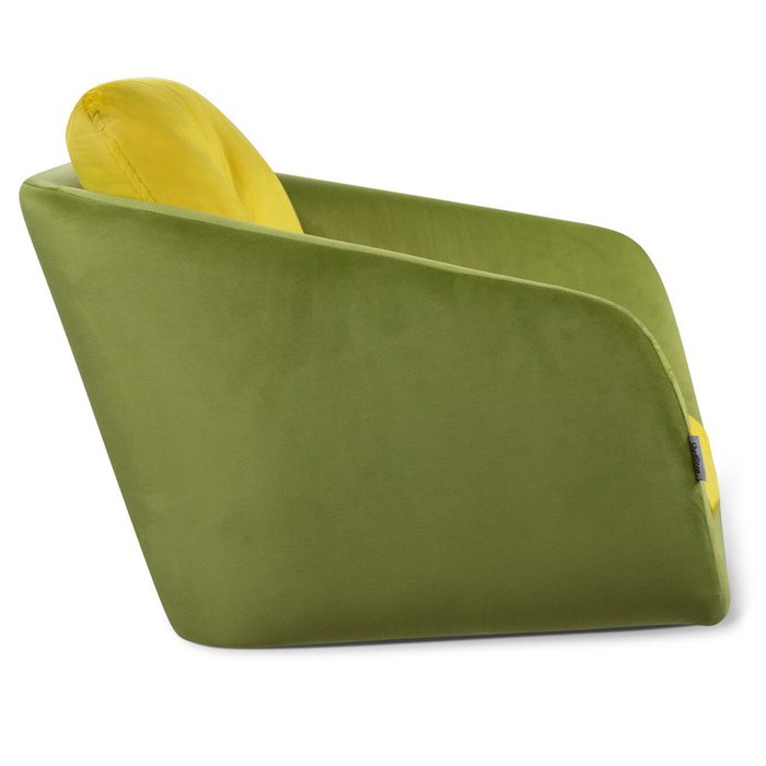 Стул барный Enrique зеленого цвета на металлической ножках - лучшие Барные стулья в INMYROOM