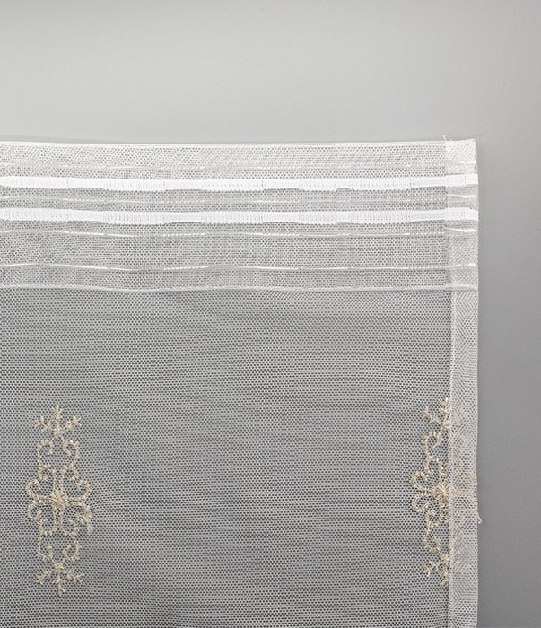 тюль Катрин 300х280 белый с золотом - купить Шторы по цене 2879