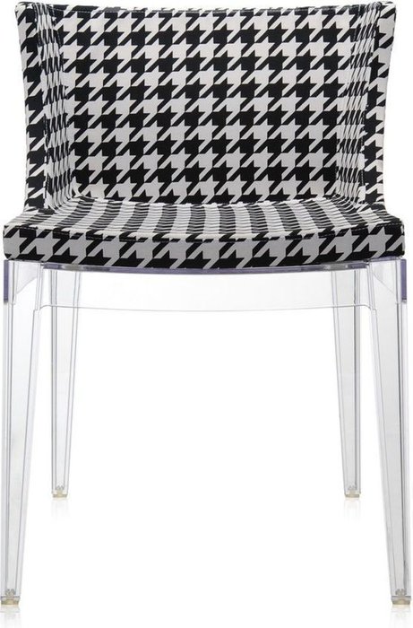 Кресло Mademoiselle с принтом гусиные лапки - купить Интерьерные кресла по цене 99478.0