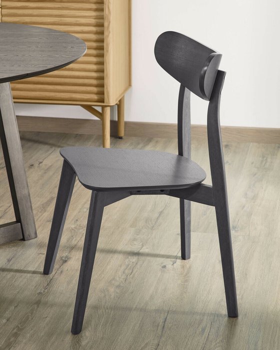 Стул Safina серого цвета - купить Обеденные стулья по цене 21990.0