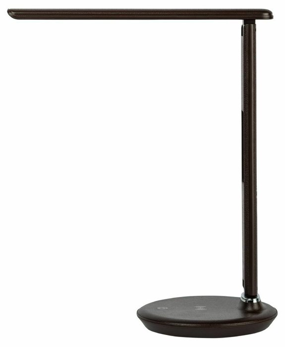 Настольная лампа NLED-505 Б0057201 (пластик, цвет коричневый) - купить Рабочие лампы по цене 3828.0