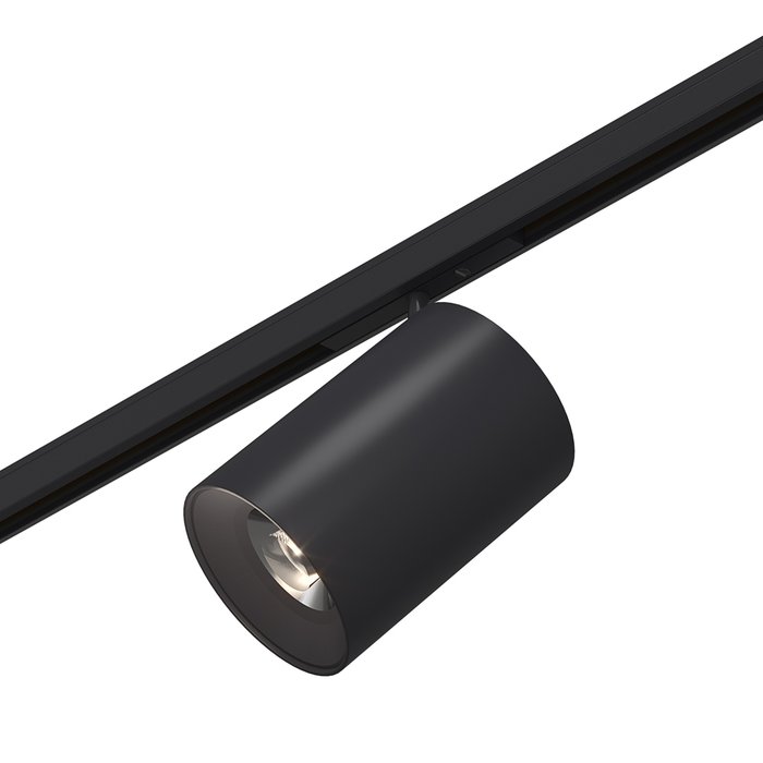 Магнитный трековый светильник Черный LED 1*9W 3000K 500Lm Ra>90 36° IP20 D45xH63 24V SUPER5 Магнитный трековый светильник Черный LED 1*9W 3000K 500Lm Ra>90 36° IP20 D45xH63 24V SUPER5