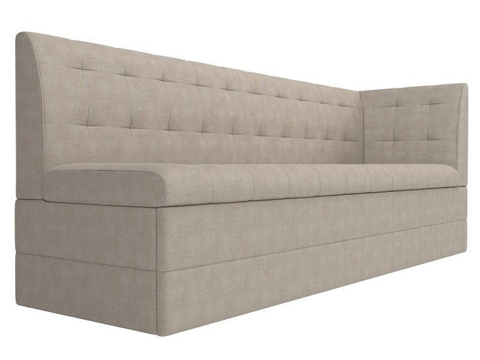 Кухонный прямой диван Бриз бежевого цвета - лучшие Прямые диваны в INMYROOM