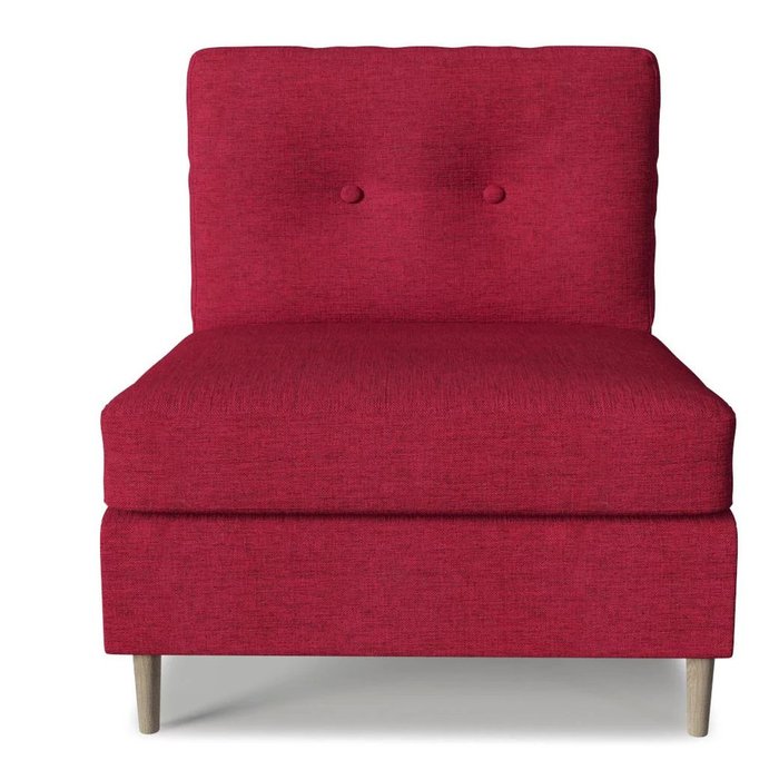 Модуль кресло Белфаст красного цвета - купить Интерьерные кресла по цене 13103.0