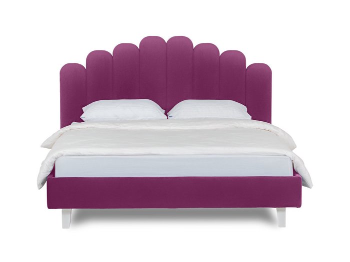 Кровать Queen Sharlotta L 160х200 пурпурного цвета 