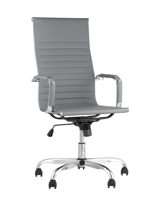 Офисное кресло Top Chairs City серого цвета 