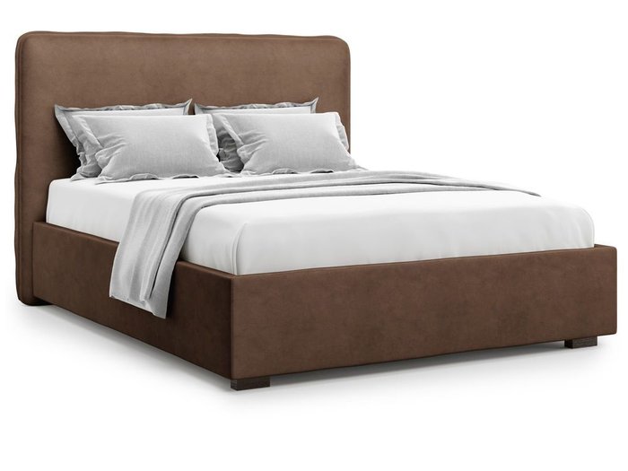 Кровать Brachano 140х200 коричневого цвета - купить Кровати для спальни по цене 33000.0