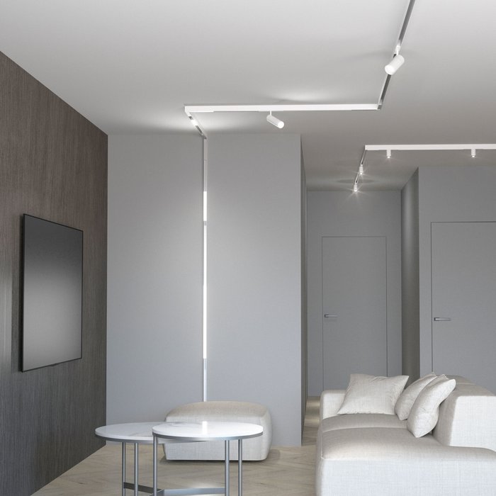 Трековый светильник Slim Magnetic WL01 белого цвета - лучшие Трековые светильники в INMYROOM