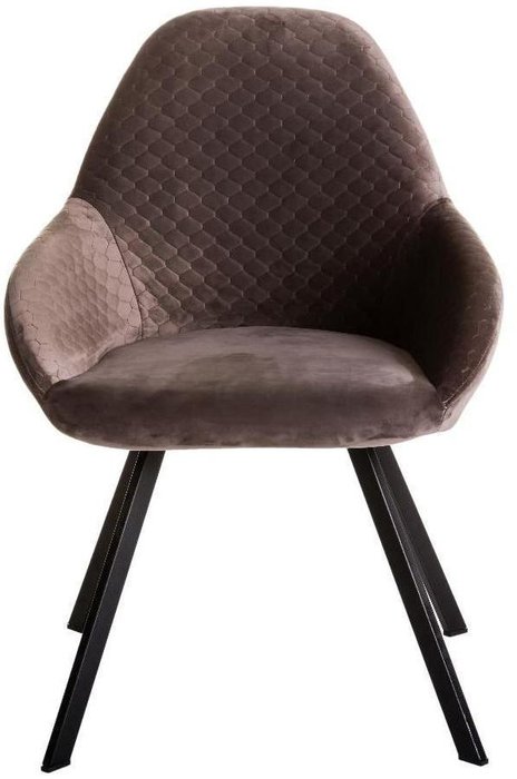 Стул Kent серо-коричневого цвета - лучшие Обеденные стулья в INMYROOM