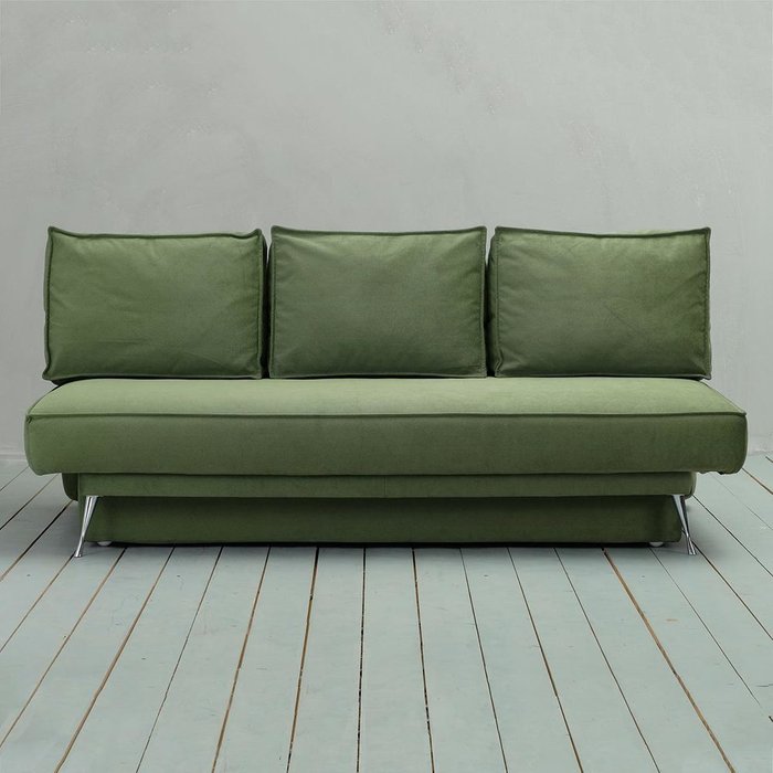 Диван-кровать Модена Galaxy зеленого цвета