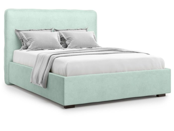 Кровать Brachano 140х200 мятного цвета - купить Кровати для спальни по цене 33000.0