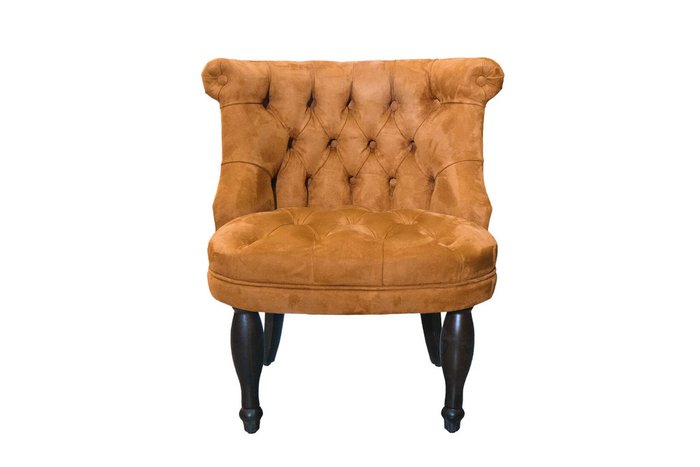 Кресло Борнео оранжевого цвета - купить Интерьерные кресла по цене 21507.0