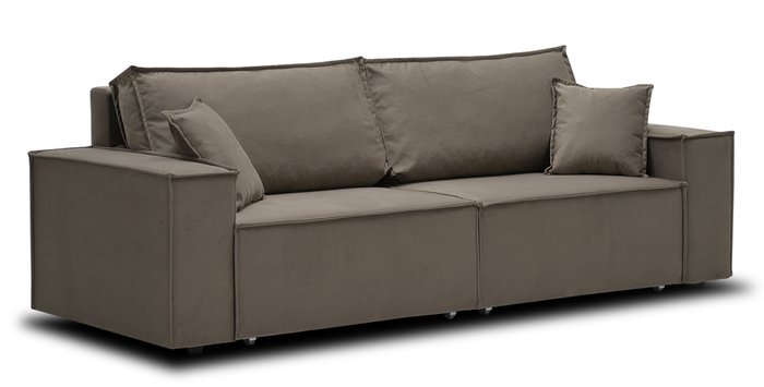 Диван-кровать Фабио бежевого цвета - купить Прямые диваны по цене 29300.0