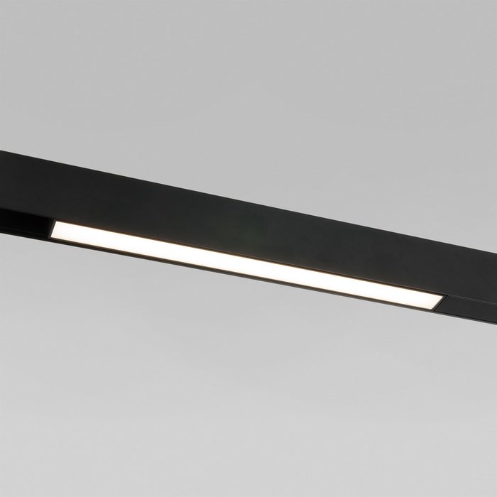 Трековый светильник Slim Magnetic L01 черного цвета