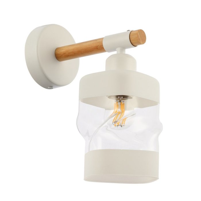  Светильник настенный Abiritto белого цвета - купить Бра и настенные светильники по цене 2940.0