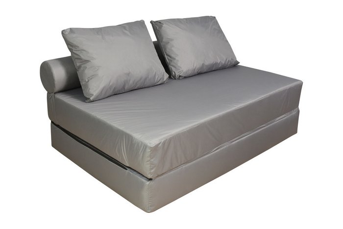 Диван-кровать серого цвета