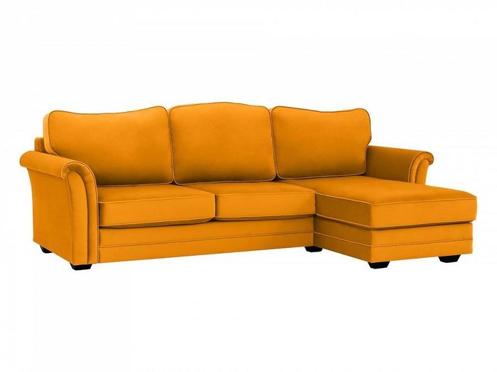 Угловой диван-кровать Sydney горчичного цвета - купить Угловые диваны по цене 173880.0