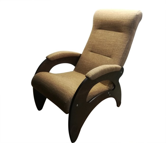 Кресло Мария светло-коричневого цвета
