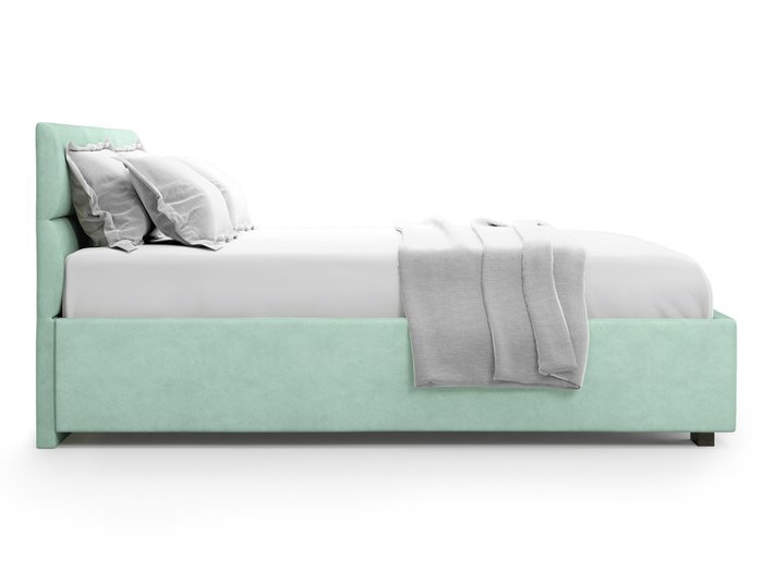Кровать Bolsena без подъемного механизма 180х200 ментолового цвета - купить Кровати для спальни по цене 40000.0