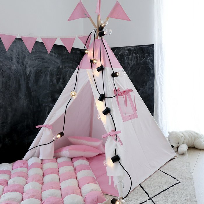 Чехол для подушки Simple Pink из 100% хлопка - лучшие Декоративные подушки в INMYROOM