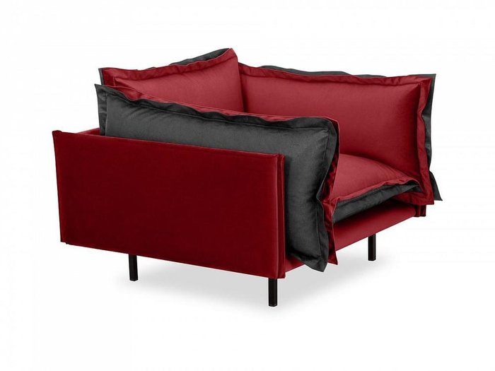 Кресло Barcelona красного цвета - лучшие Интерьерные кресла в INMYROOM