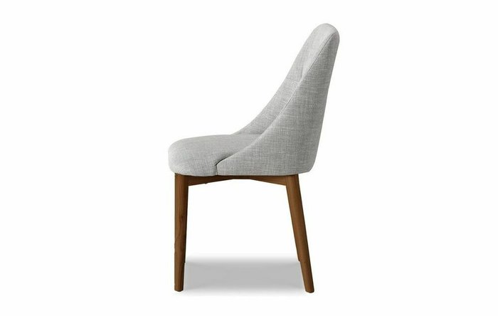 Обеденный стул Elwin серого цвета - лучшие Обеденные стулья в INMYROOM