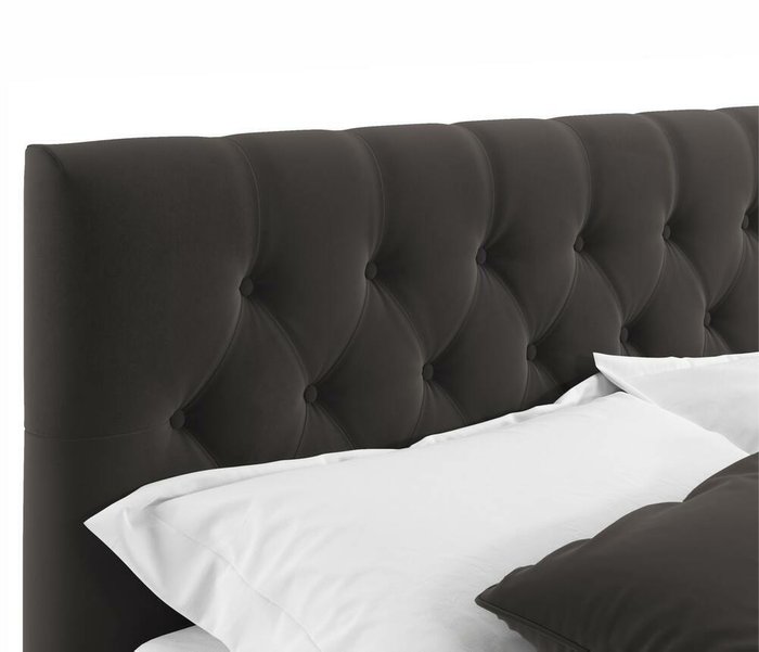 Кровать с подъемным механизмом и двумя тумбами Verona 160х200 коричневого цвета - лучшие Спальные гарнитуры в INMYROOM