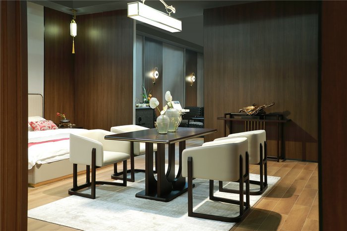 Стол обеденный Астория коричневого цвета - лучшие Обеденные столы в INMYROOM
