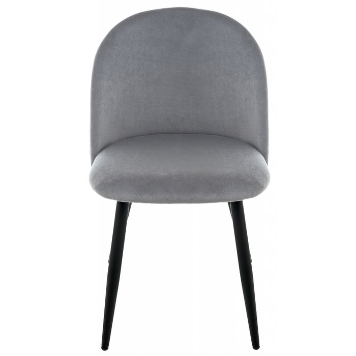 Обеденный стул Vels серого цвета - купить Обеденные стулья по цене 4240.0