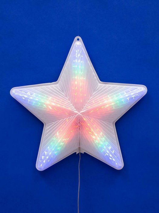 Подвесной светильник ULD-H4748-045/DTA MULTI IP20 STAR (пластик, цвет белый) - лучшие Новогоднее освещение в INMYROOM