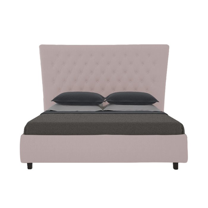 Кровать QuickSand розовая 200х200  - лучшие Кровати для спальни в INMYROOM
