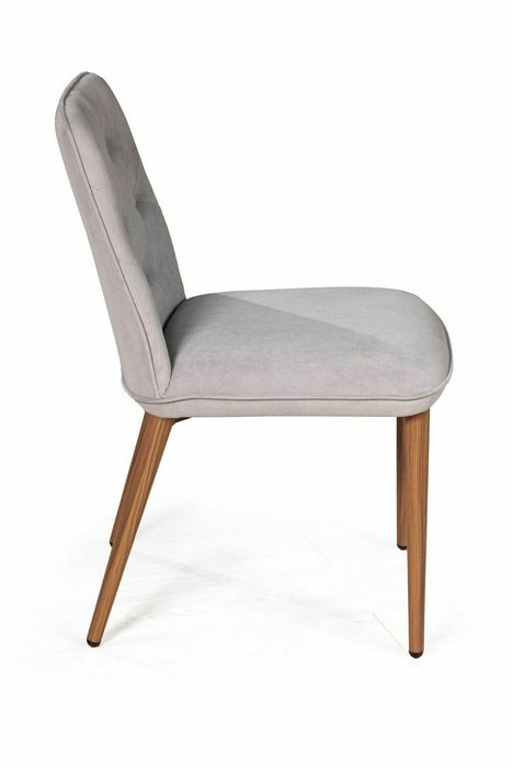 Стул Carl светло-серого цвета - лучшие Обеденные стулья в INMYROOM