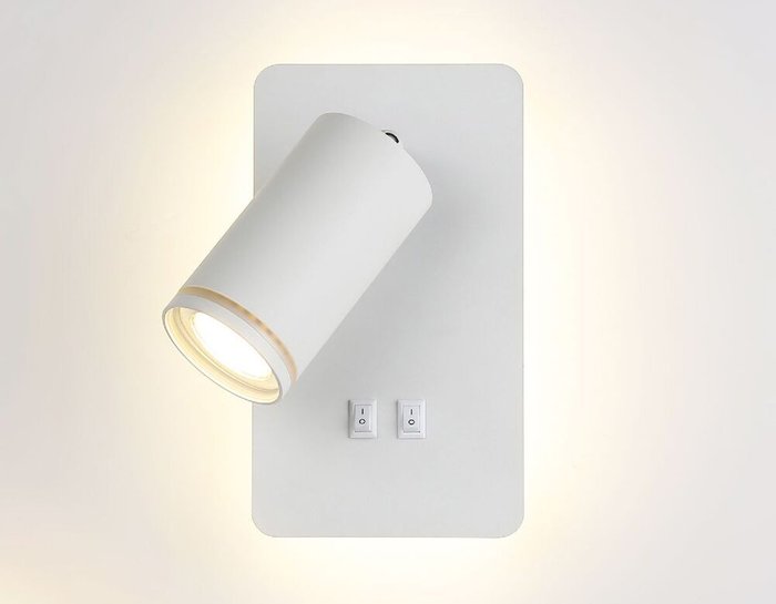 Спот Wall FW2465 (металл, цвет белый) - лучшие Накладные споты в INMYROOM