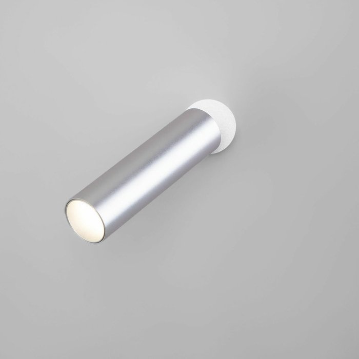 Светодиодный светильник 20128/1 LED серебро Ease - купить Накладные споты по цене 3740.0