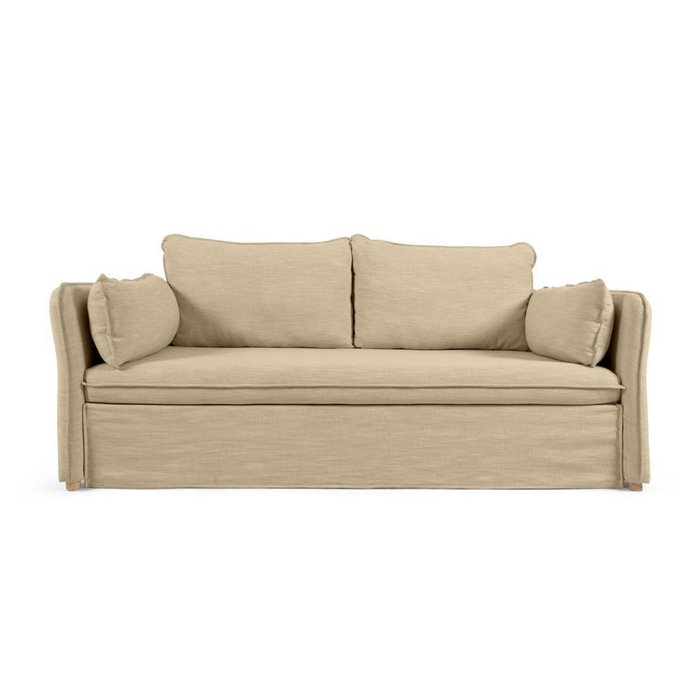 Диван-кровать Tanit бежевого цвета - купить Прямые диваны по цене 269990.0