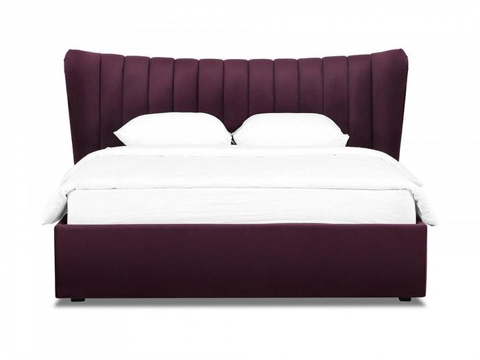Кровать Queen Agata Lux фиолетового цвета 160х200 - купить Кровати для спальни по цене 94050.0