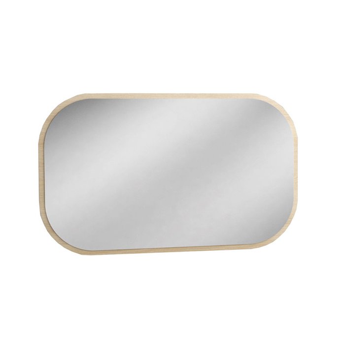 Настенное зеркало комода Сканди Жемчужно-белый