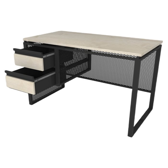 Рабочий стол Space черного цвета - купить Письменные столы по цене 44300.0