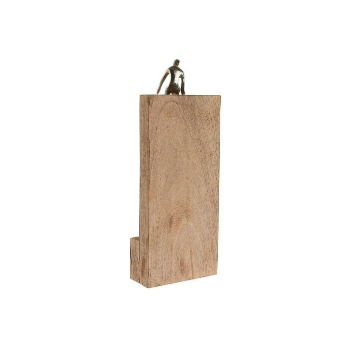 Декоративная фигура Коричневый Серебристый Натуральный 15 x 10 x 39 cm - купить Фигуры и статуэтки по цене 8889.0