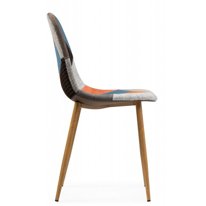 Обеденный стул Mixit multicolor на металлических ножках - лучшие Обеденные стулья в INMYROOM
